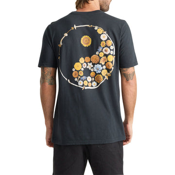 Roark Yin Yang Forage T-Shirt - Washed Black