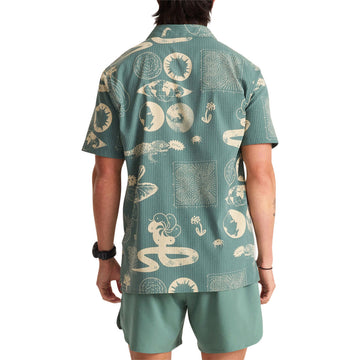 Roark Bless Up Trail Shirt - Slate Green WBN