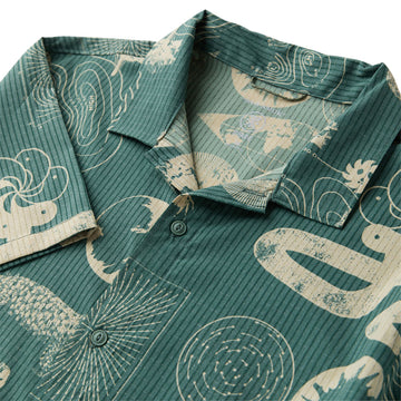 Roark Bless Up Trail Shirt - Slate Green WBN