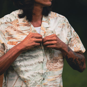 Roark Gonzo Woven Shirt - Seafoam 2