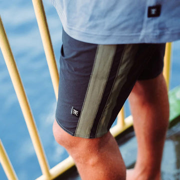 Roark Passage Panel Boardshorts - Black 2