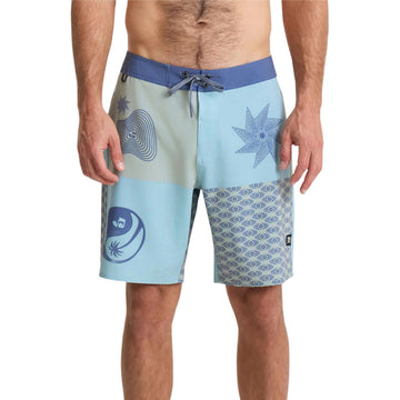 Roark Passage Boardshorts - Hazy Blue