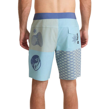 Roark Passage Boardshorts - Hazy Blue
