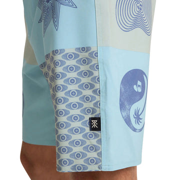 Roark Passage Boardshorts - Hazy Blue