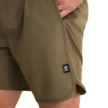 Roark Chiller Scallop Boardshorts - Military