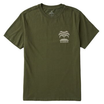 Roark Moto Palm T-Shirt - Military