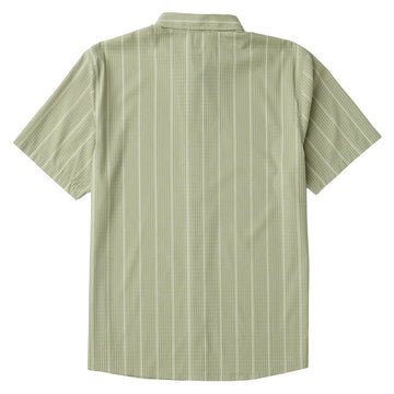 Roark Bless Up Shirt - Sage Stripe
