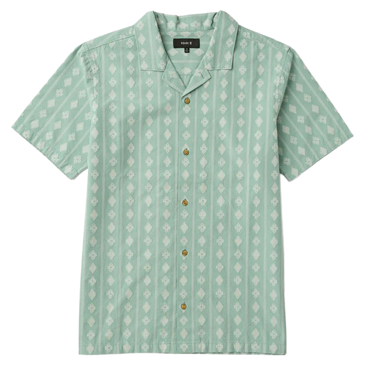 Roark Gonzo Woven Shirt - Hazy Blue Jacquard – CCS