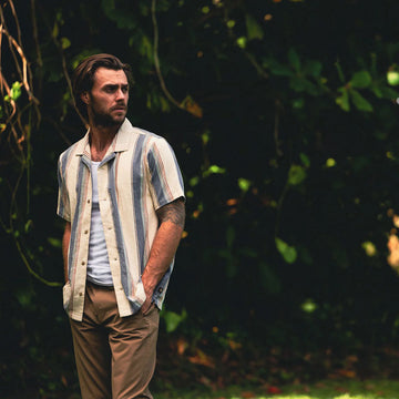 Roark Gonzo Woven Shirt - Ivory