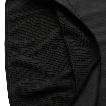 Roark Grid Lock Fleece Hoodie - Black