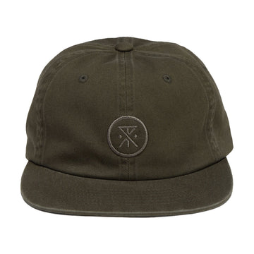 Roark Made To Fade 6 Panel Hat - Washed Military