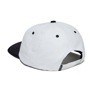 Roark Journey Snapback Hat - White/Black