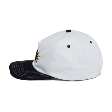 Roark Journey Snapback Hat - White/Black