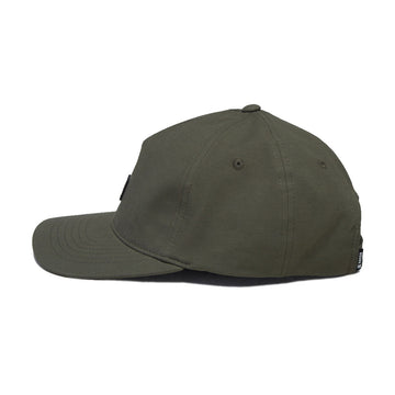Roark Layover Strapback Hat - Military