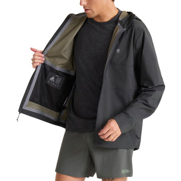 Roark Shield Rain Jacket - Onyx