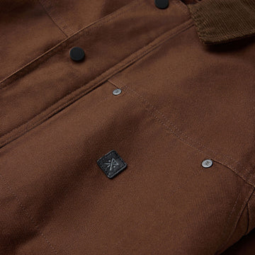 Roark Open Roads Waxed Canvas Jacket - Rust