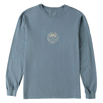 Roark Peace Palm Long Sleeve T-Shirt - Slate