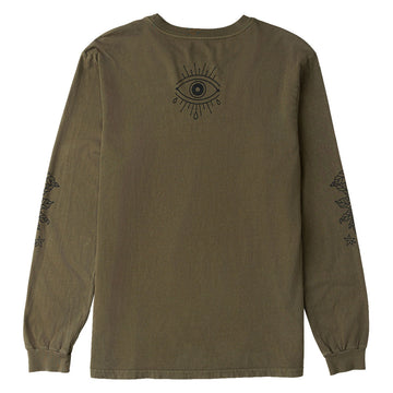 Roark Reading Ritual Long Sleeve T-Shirt - Military