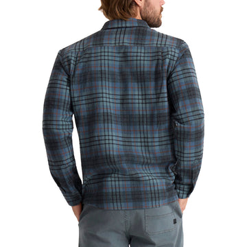 Roark Crossroads Flannel Shirt - Dark Slate