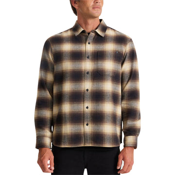 Roark Crossroads Flannel Shirt - Faded Brown