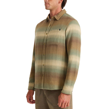 Roark Crossroads Flannel Shirt - Sand