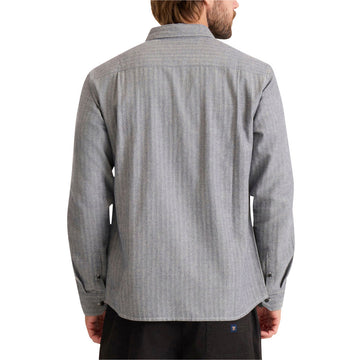 Roark Scholar Long Sleeve Woven Shirt - Indigo