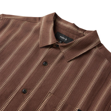 Roark Crosswinds Woven Shirt - Coco Bean