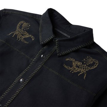 Roark Ritual Range Long Sleeve Shirt - Black