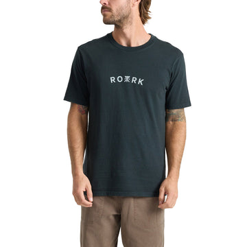 Roark Logo T-Shirt - Washed Black