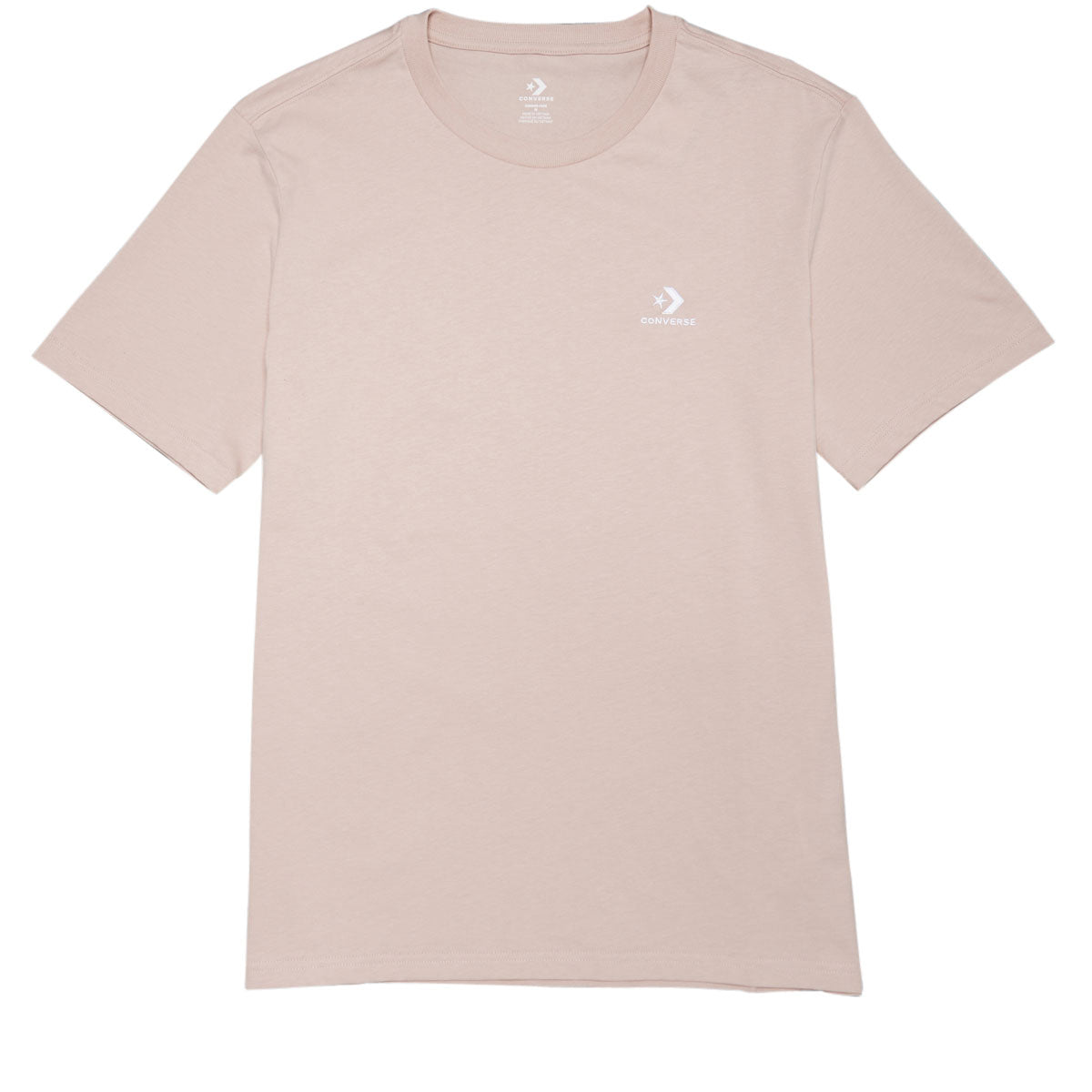 Converse Go-to Embroidered Star Chevron T-Shirt - Pink Sage image 1
