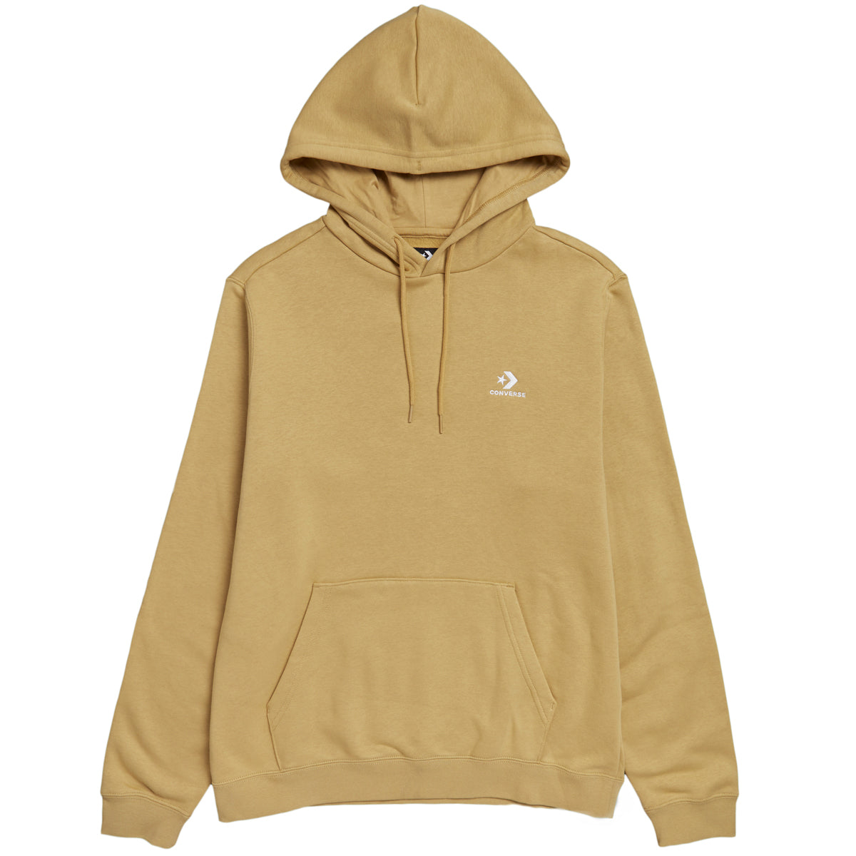 Converse Go-to Embroidered Star Chevron Hoodie - Dunescape image 1