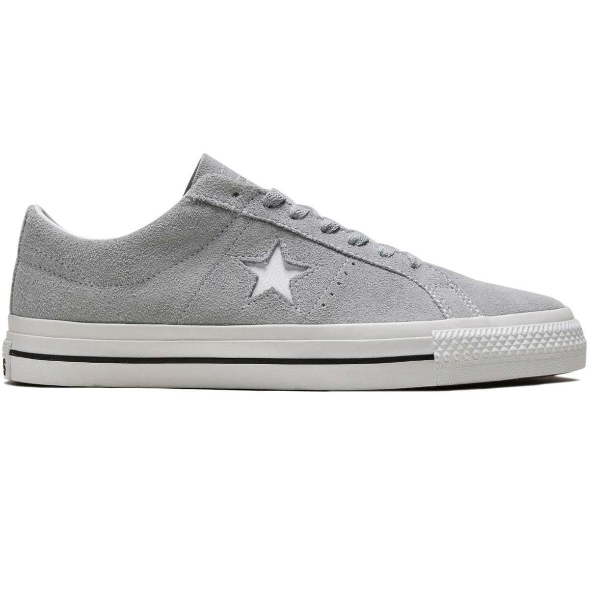 Converse One Star Pro Shoes - Wolf Grey/White/Black image 1