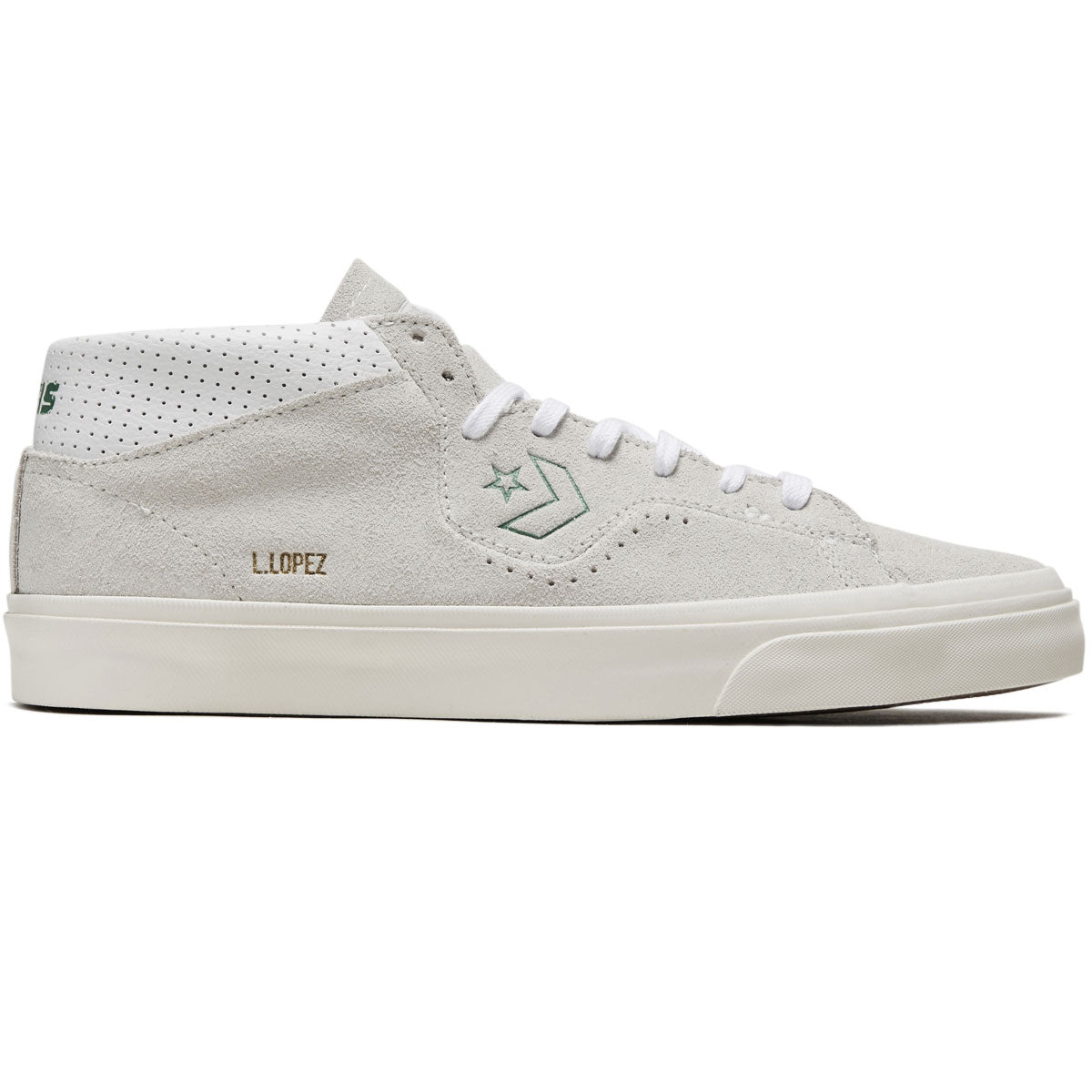 Converse Louie Lopez Pro Mid Shoes - Vaporous Gray/White/Egret – CCS