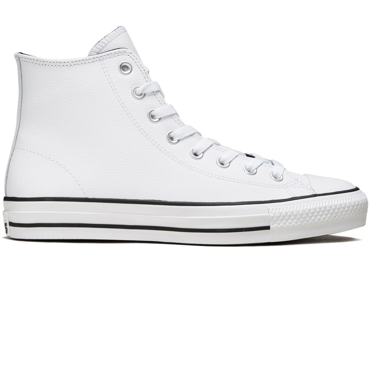 Converse Ctas Pro Hi Shoes - White/White/Black image 1