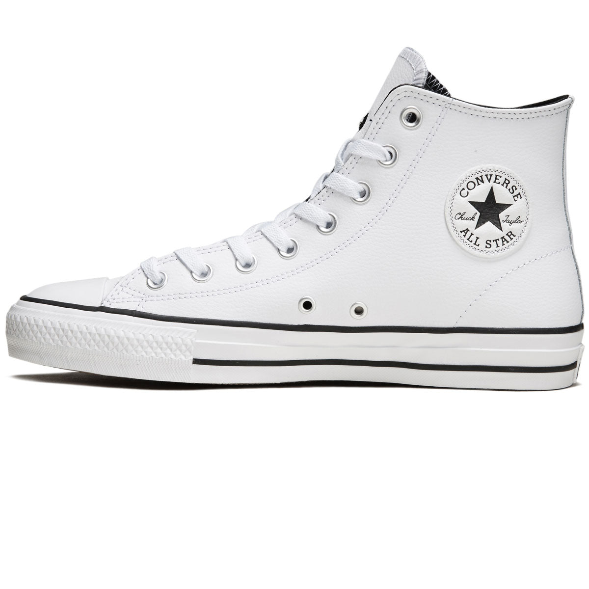 Converse Ctas Pro Hi Shoes - White/White/Black – CCS