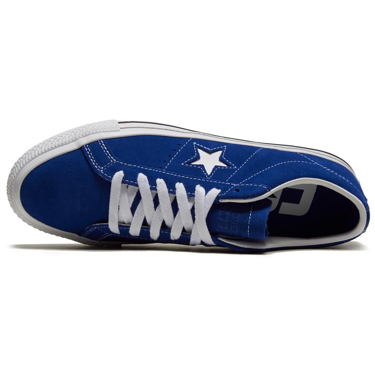 Converse One Star Pro Ox Shoes - Blue/White/Black image 3