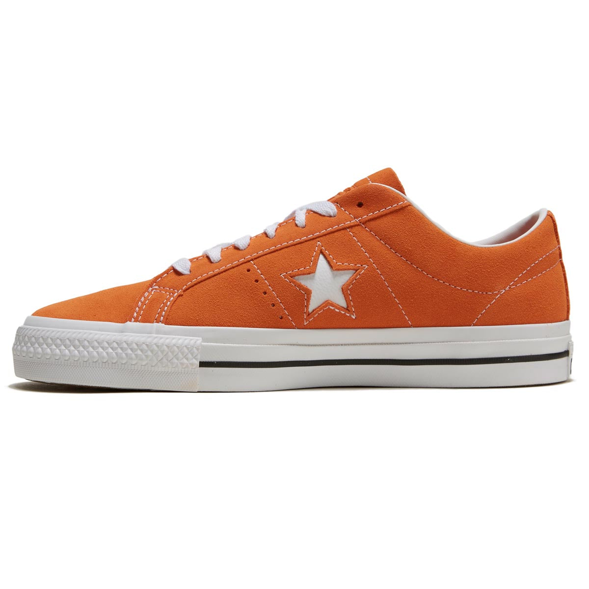 Converse One Star Pro Ox Shoes - Orange/White/Black image 2