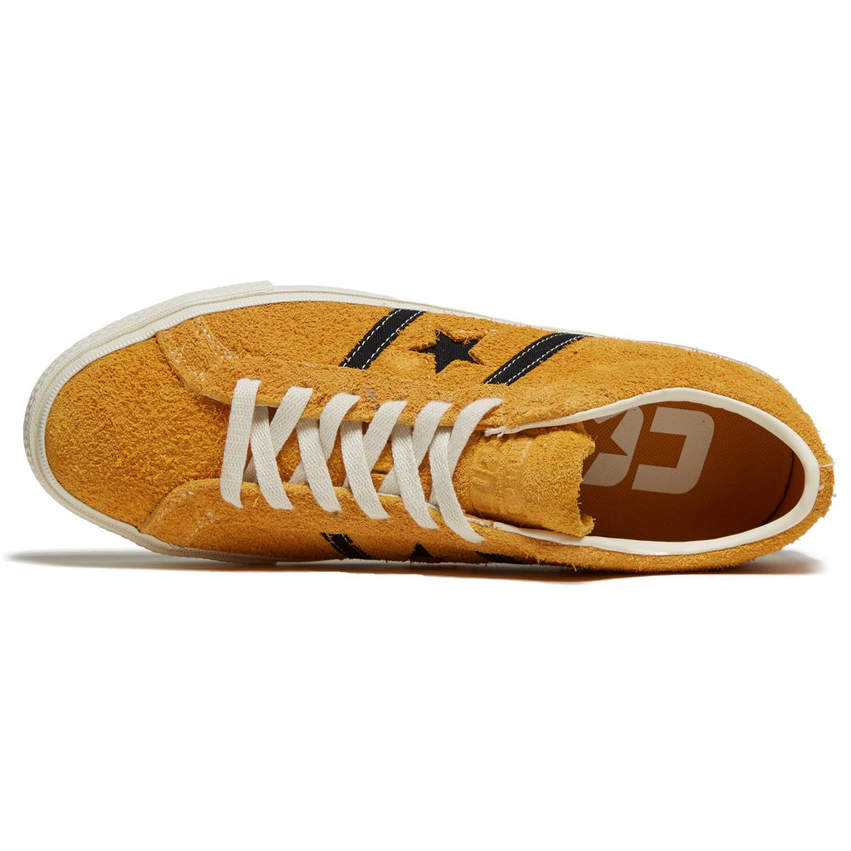 Converse One Star Academy Pro Suede Ox Shoes - Sunflower Gold/Black/Egret image 3