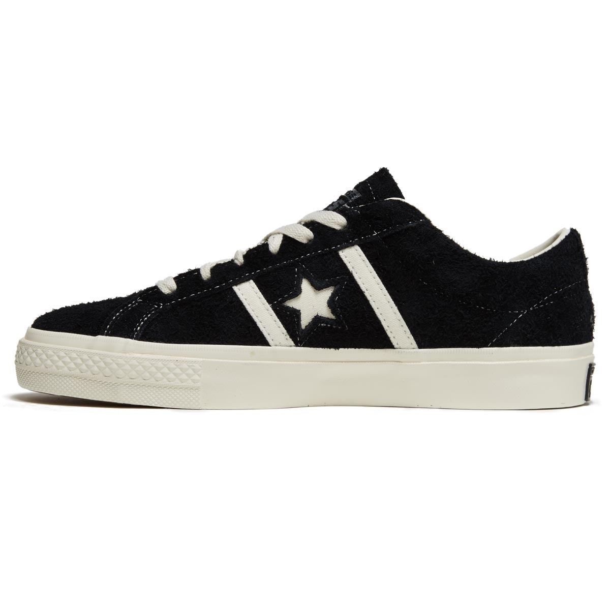 Converse One Star Academy Pro Suede Ox Shoes - Black/Egret/Egret image 2
