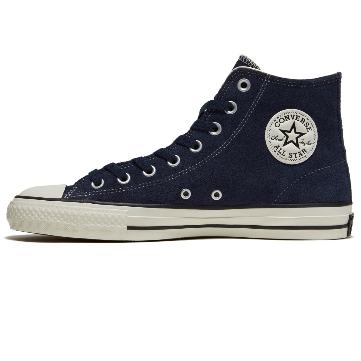 Converse Chuck Taylor All Star Pro Suede Hi Shoes - Navy/Egret/Black image 2