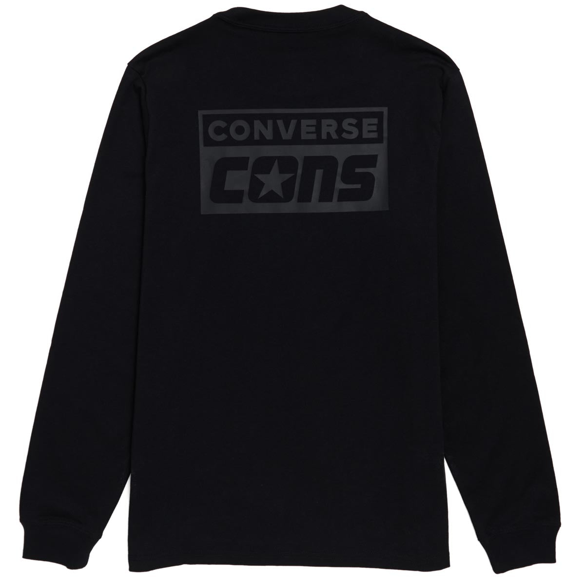Converse Long Sleeve T-Shirt - Black image 2