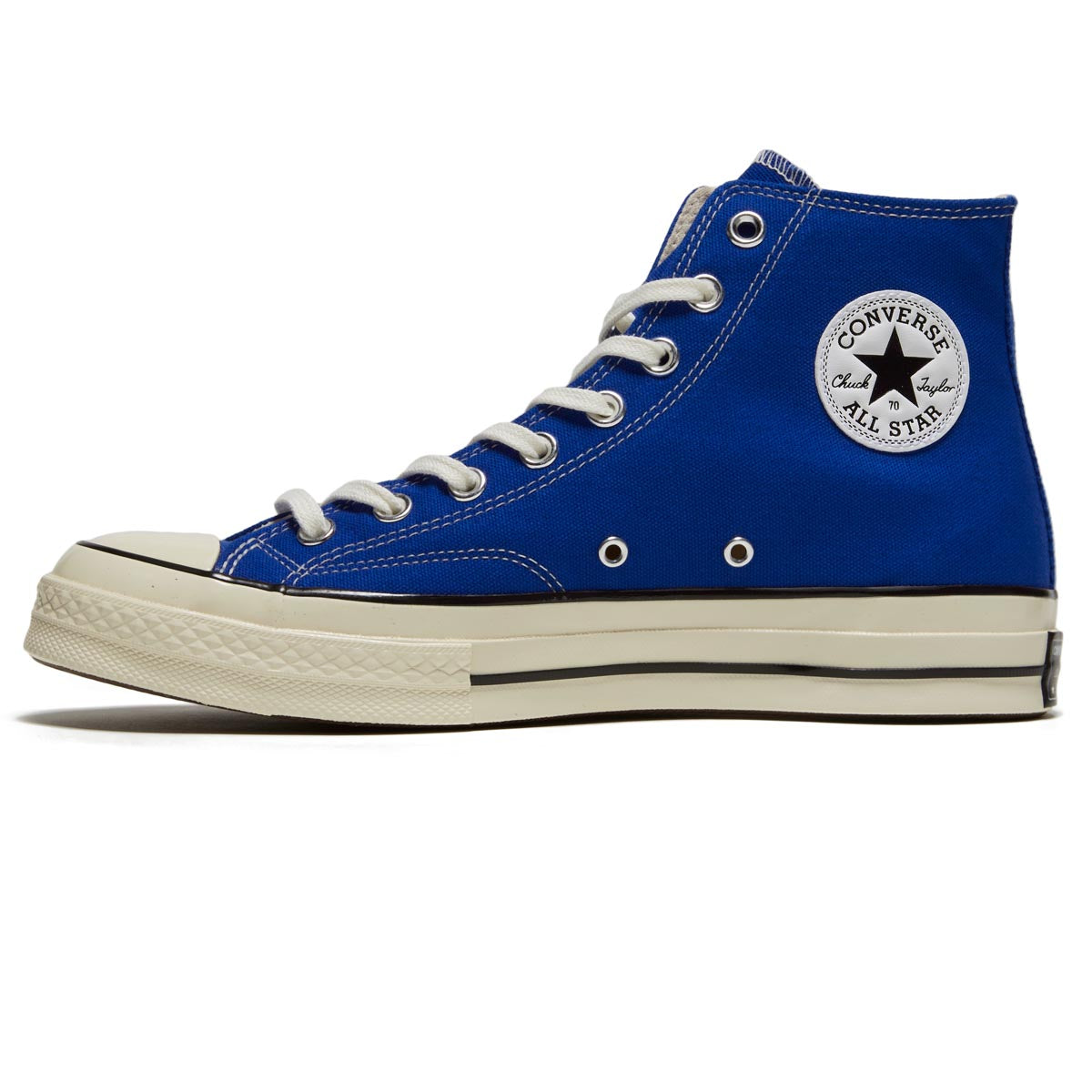 Converse Chuck 70 Hi Shoes - Nice Blue/Black/Egret image 2