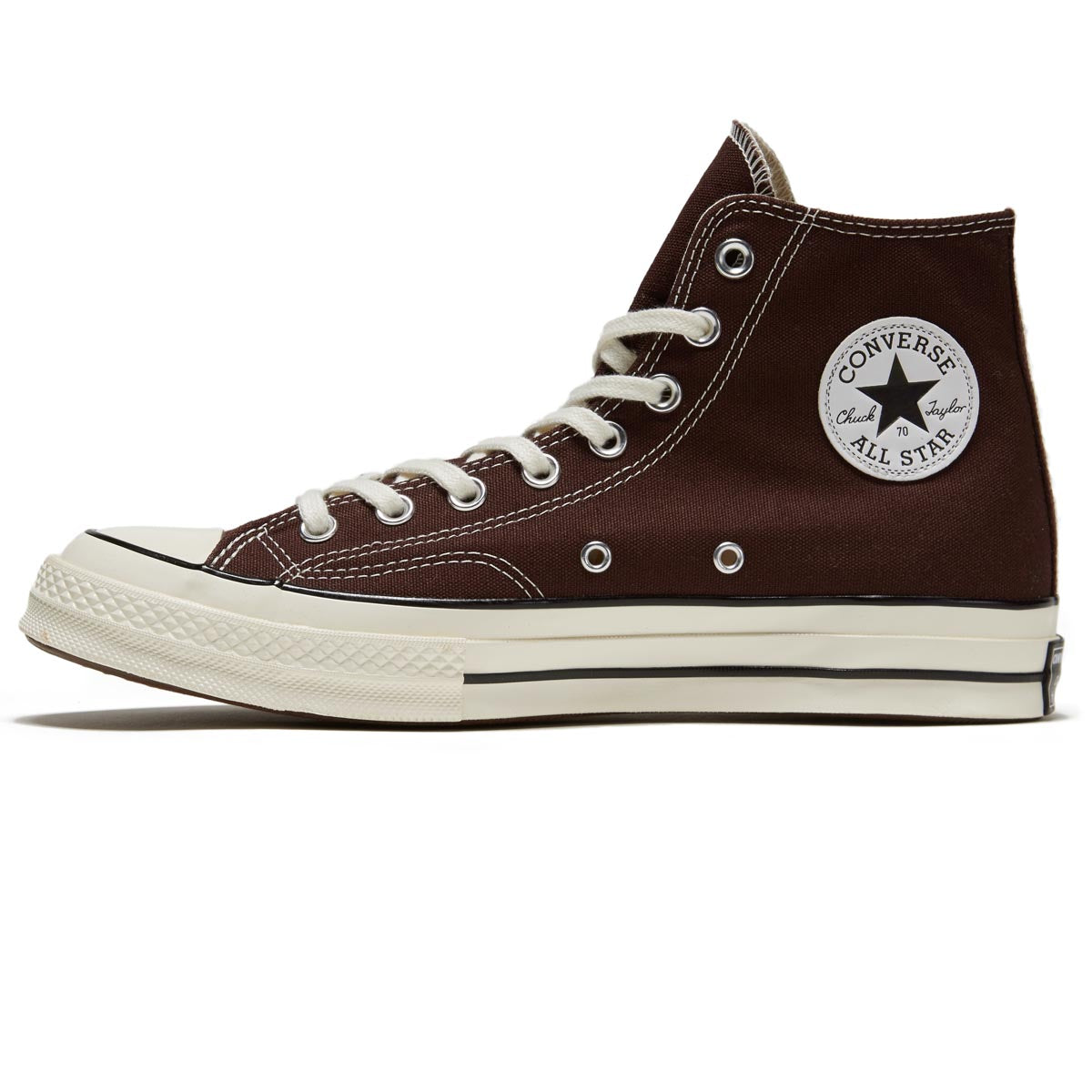 Converse Chuck 70 Hi Shoes - Dark Root/Egret/Black image 2