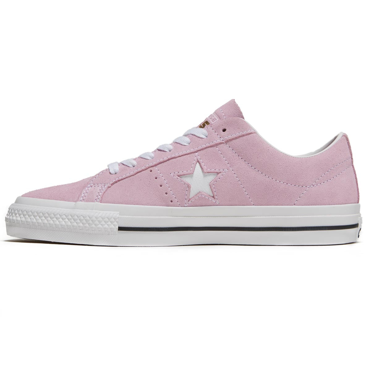 Converse One Star Pro Shoes - Stardust Lilac/White/Black image 2