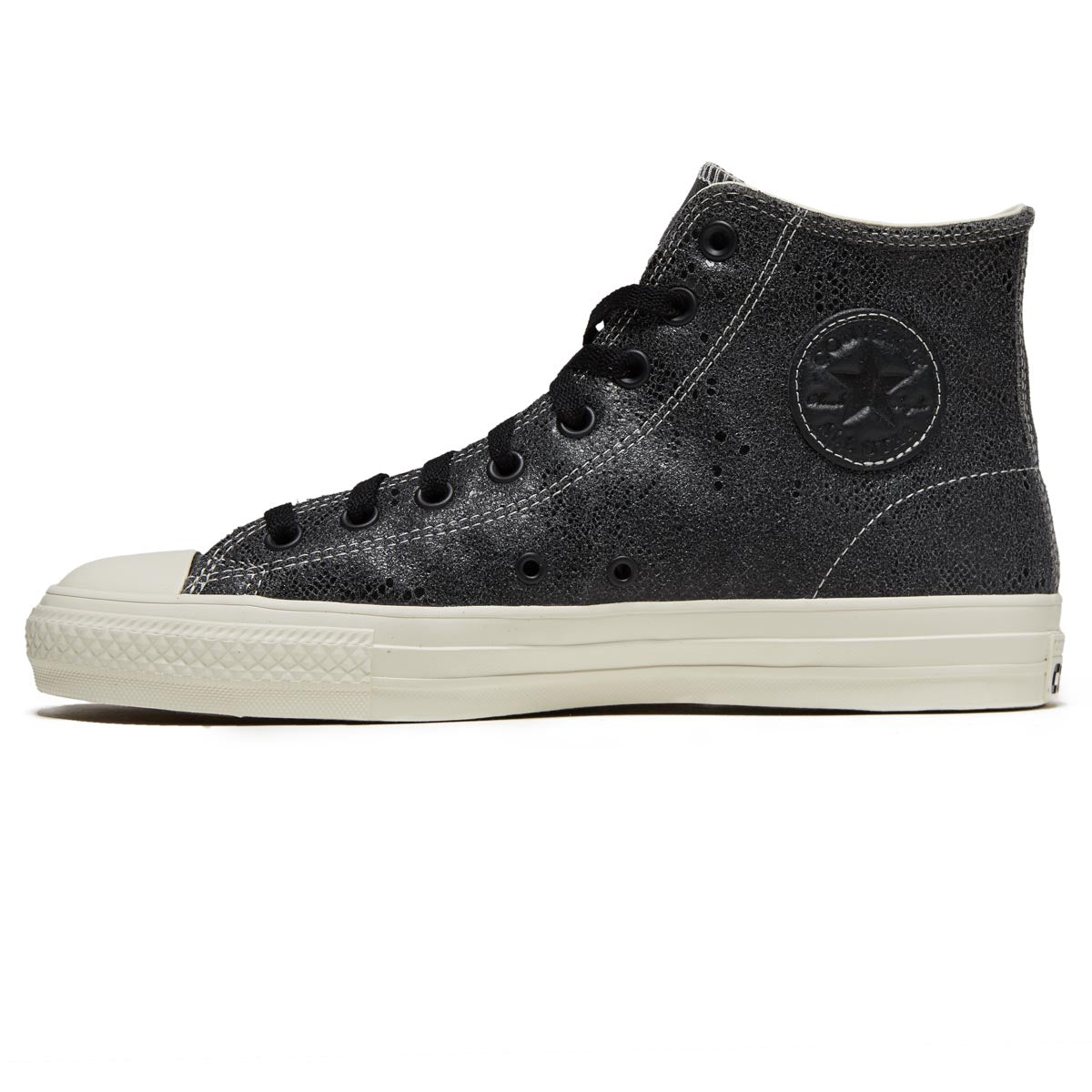 Converse Chuck Taylor All Star Pro Snake Suede Hi Shoes - Black/Dolphin/Egret image 2