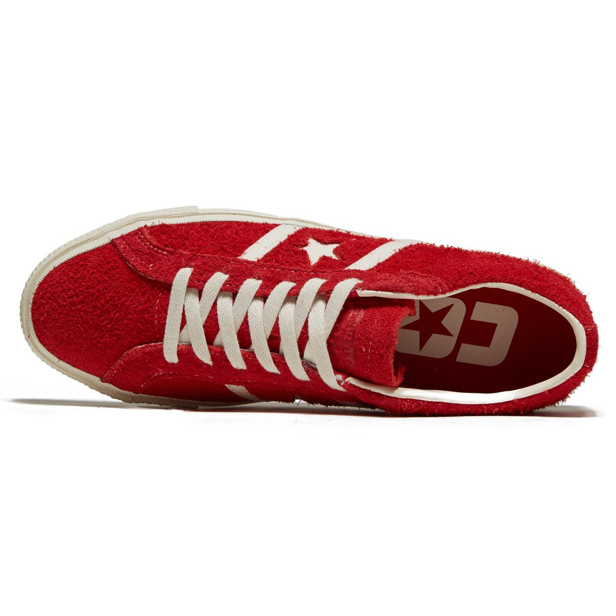 Converse One Star Academy Pro Shoes - Red/Egret/Egret image 3