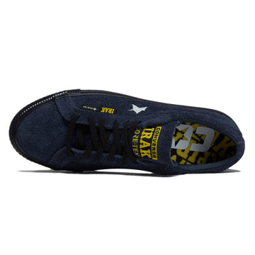 Converse x Irak NYC One Star Pro Ox Shoes - Navy/Black/Vibrant Yellow
