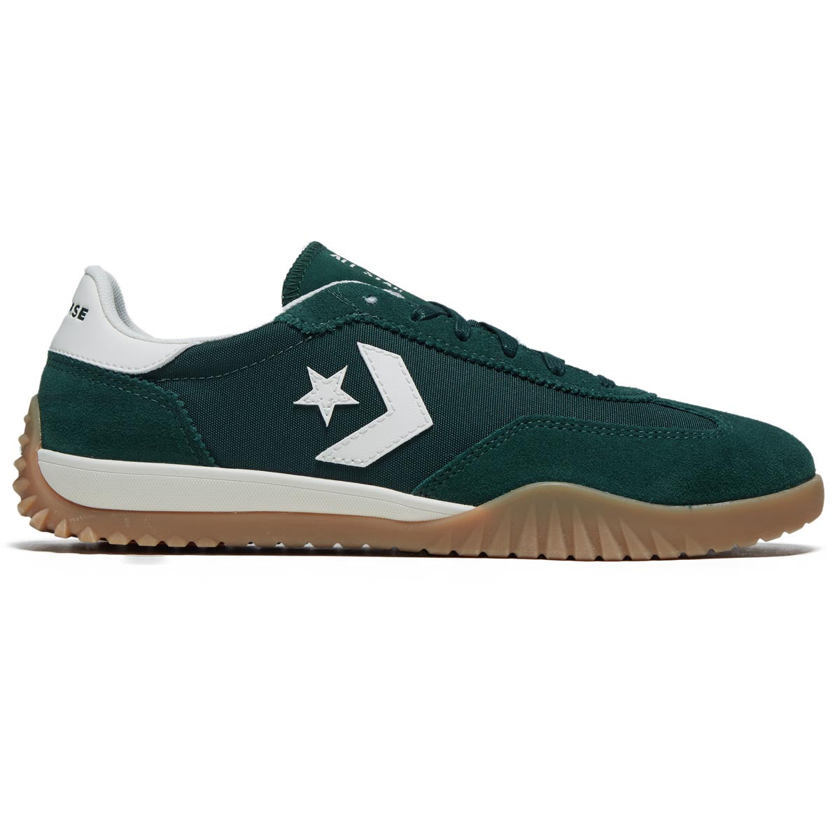 Converse Run Star Trainer Ox Shoes - Green Envy/Egret/White image 1