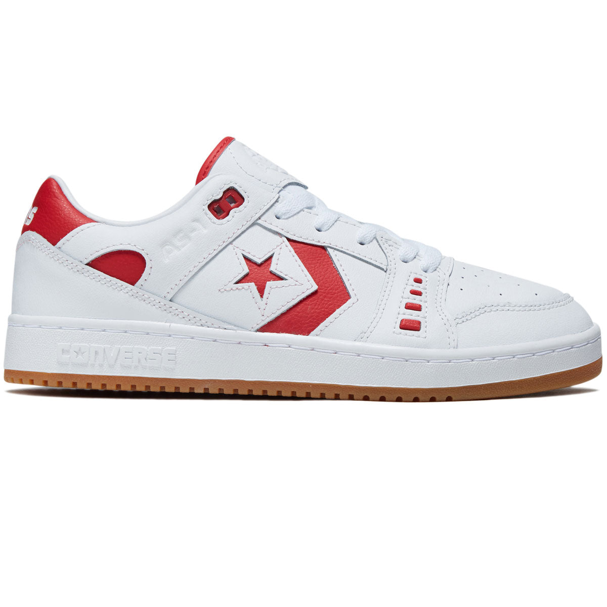 Converse AS-1 Pro Shoes - White/Red/White image 1