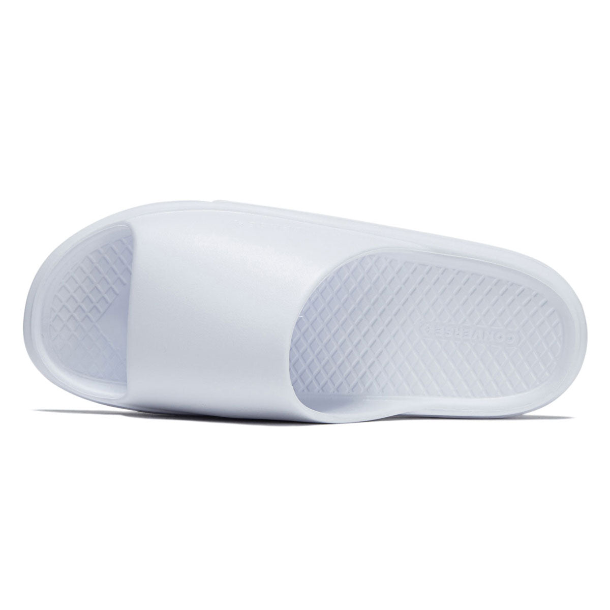 Converse Essential Slide Sandals - White/White/White – CCS